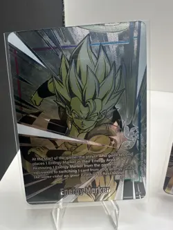 Gogeta & Vegito & Goku Promo Gold Energy Markers Dragon Ball Card Fusion World - Image 3