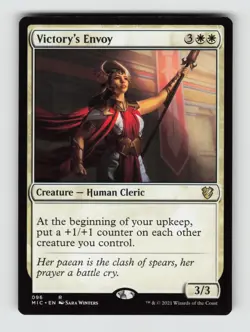 Victory's Envoy*Non-Foil* Commander: Innistrad: Midnight Hunt 96 NM - Image 1