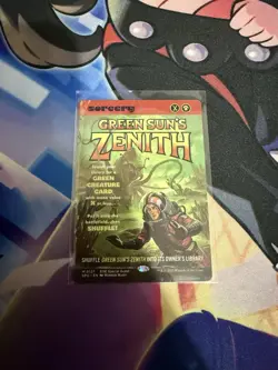Green Sun's Zenith (Showcase) Special Guests Regular NM - Image 1