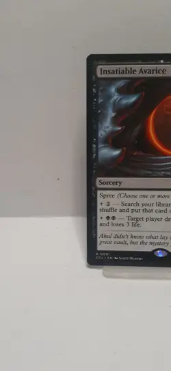 INSATIABLE AVARICE - OUTLAWS OF THUNDER JUNCTION MAGIC THE GATHERING - Image 3