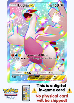 Pokemon TCG Pocket - Shiny Lugia⭐⭐ English - Image 1