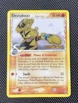 Electabuzz 29/101 Pokemon Dragon Frontiers Stamped Reverse Holo - Image 1