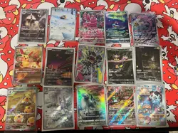 Pokemon TCG Japanese Scarlet and Violet Illustration Art Rare Lot Plusle AR - Image 1