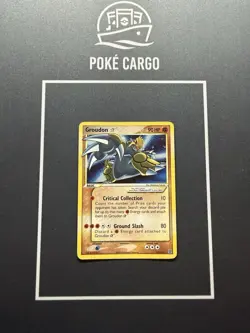 Groudon Gold Star 111/113 Pokemon EX Delta Species 2005 MP - Image 1