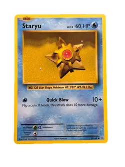New: 2016 Pokemon TCG Staryu XY Evolutions 30 Regular Common - Image 1