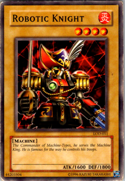 Robotic Knight LOD-051 Unlimited - Yu-Gi-Oh! TCG Common - Image 1