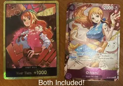 DON!! Card (Nami) (Gold) Extra Booster: One Piece Heroines Edition Foil - Image 1