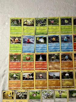 Pokemon TCG Yuka Morii Clay Pokemon 56 Card Lot – No Duplicates – LP/NM - Image 2