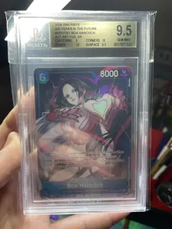 Boa Hancock - OP07-051 Parallel One Piece Card Game Graded, BGS 9.5, Mint TCG - Image 4