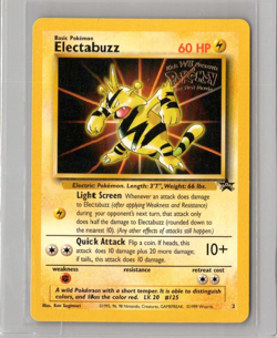 Electabuzz 24/130 - Pokemon Base Set 2 Rare Card WOTC LP - Image 1