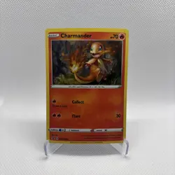 Charmander SWSH092 SWSH: Sword & Shield Promo Card Cosmo Holo - Image 1