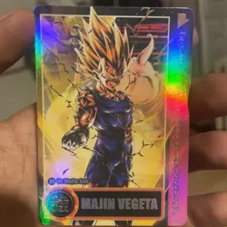 Carte dragon ball z Carddass Hondan Prism Gold Hot Stamp Foil Dorure Card 121 - Image 2