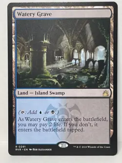 MTG Watery Grave Ravnica Remastered 0291 - LP - Image 1