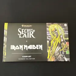 Magic The Gathering Secret Lair x Iron Maiden: Album Art - Foil Edition Sealed - Image 1