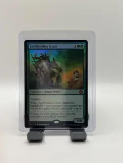 MTG, Earthshaker Giant FOIL 5 LP $3 ORDER MIN Magic Game Night 2019 Foil - Image 1