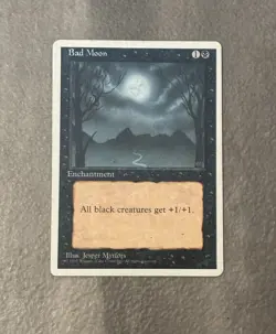 MTG ** Bad Moon ** 4th Edition - Image 1