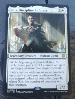 Nils, Discipline Enforcer (Extended Art) Commander 2021 Regular - Image 1