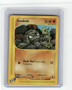 Geodude Expedition Common Pokemon Near Mint or Better - Image 1