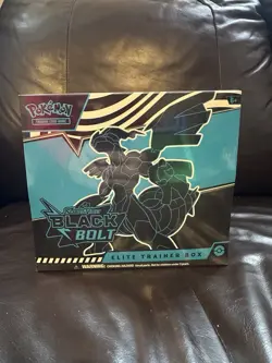Pokemon TCG Scarlet & Violet: Black Bolt - Elite Trainer Box ETB -New and SEALED - Image 1