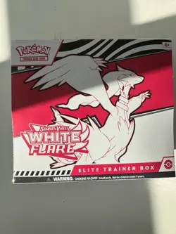 Pokemon TCG White Flare ETB Elite Trainer Box NEW - Image 1