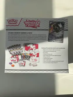 Pokemon TCG White Flare ETB Elite Trainer Box NEW - Image 2
