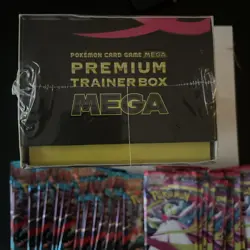 Pokemon TCG Mega Premium Trainer Box Japanese SEALED + 40 additional Packs - Image 4