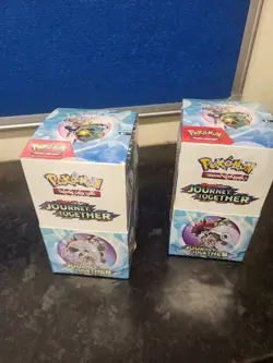 Pokemon TCG Journey Together Half Booster Box 18 Packs, New Sealed - Image 1