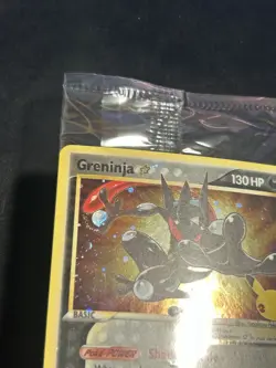 Pokemon Celebrations SEALED Greninja Gold Star SWSH144 HAND SWIRL 🌀HOLO BLEED - Image 3