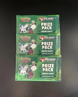 Pokemon Prize Pack Series 8 Lot Of 3 Booster Packs - Image 1