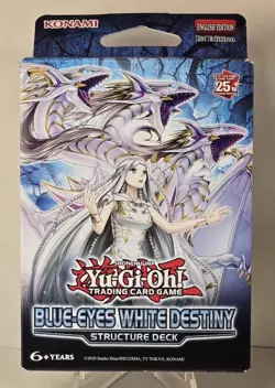 Yugioh TCG Blue-Eyes White Destiny 1st Edition Structure Deck NEW & SEALED - Image 1