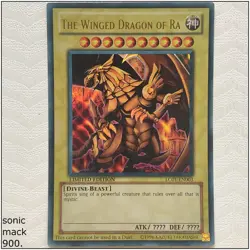The Winged Dragon of Ra - LC01-EN003 - Ultra Rare Limited Edition Yugioh - Image 1