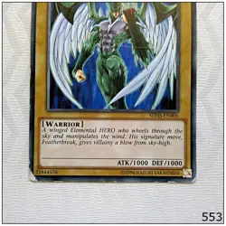 Elemental Hero Avian - SDHS-EN006 - Common Unlimited Yugioh - Image 2