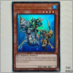 Atlantean Dragoons - RA03-EN006 - Ultra Rare 1st Edition Yugioh - Image 1