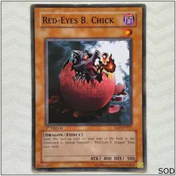 Red-Eyes B. Chick - SOD-EN017 - Common 1st Edition Yugioh - Image 1