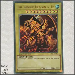 The Winged Dragon of Ra - LC01-EN003 - Ultra Rare Limited Edition Yugioh - Image 1