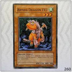 Armed Dragon LV3 - SD1-EN005 - Common Unlimited Yugioh - Image 1