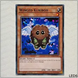 Winged Kuriboh - LED6-EN017 - Common 1st Edition Yugioh - Image 1