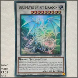 Blue-Eyes Spirit Dragon - RA02-EN030 - 1st Edition Yugioh - Image 1