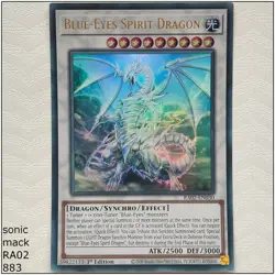 Blue-Eyes Spirit Dragon - RA02-EN030 - 1st Edition Yugioh - Image 1