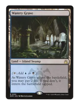 Watery Grave #291 *Normal* (NM) - Ravnica Remastered MTG - Image 1