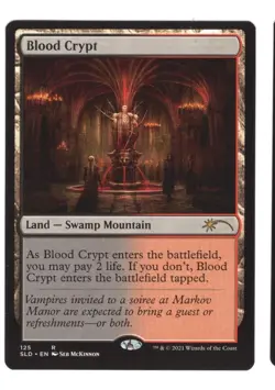 MTG Magic the Gathering Blood Crypt (125/1320) Secret Lair Drop Series LP - Image 1