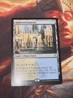 Hallowed Fountain X1 Mtg Ravnica Remastered Nm - Image 1