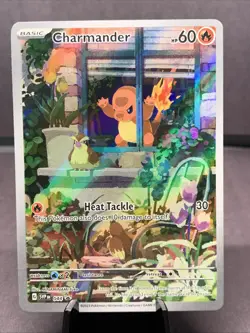 Pokemon TCG Charmander SVP044 Black Star Promo Holo Rare Obsidian Flames NM - Image 1