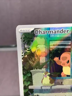 Pokemon TCG Charmander SVP044 Black Star Promo Holo Rare Obsidian Flames NM - Image 2