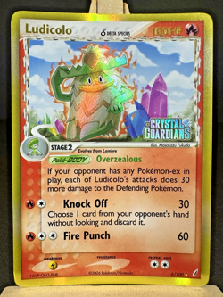 Pokemon Ludicolo (Delta Species) EX Crystal Guardians Reverse Holo Stamped 6/100 - Image 1