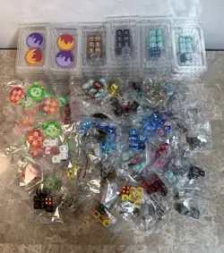 Pokemon Tcg - Etb Dice And Damage Counter Lot (98) New - Image 1