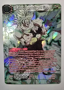 SS Broly, Brutality Beyond Measure BT15-019 SPR FOIL DBS Card Game NM/M - Image 1