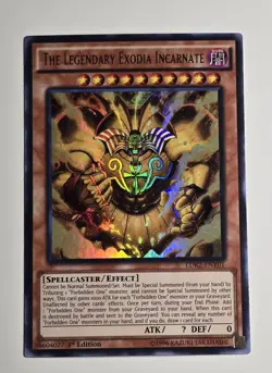 The Legendary Exodia Incarnate LDK2-ENY01 1st Edition Ultra Rare Yugioh TCG NM/M - Image 1