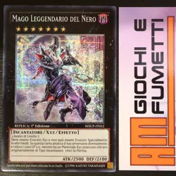 MAGO LEGGENDARIO DEL NERO in italiano YUGIOH rarita SEGRETA yu-gi-oh! AFFARE - Image 1