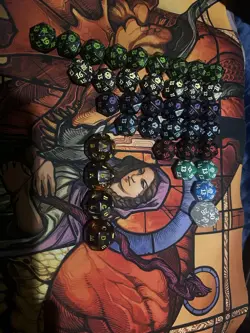 Magic: The Gathering x33 Prerelease Spindown Dice 30 Sided Die 4x Alphabet Die - Image 1